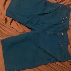 Blue Levi Jean Shorts